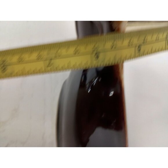 VTG Pfatzgraff Pottery Porcelain Brown Drip Glazed 3 Way Divided Serving Dish - Picture 9 of 9